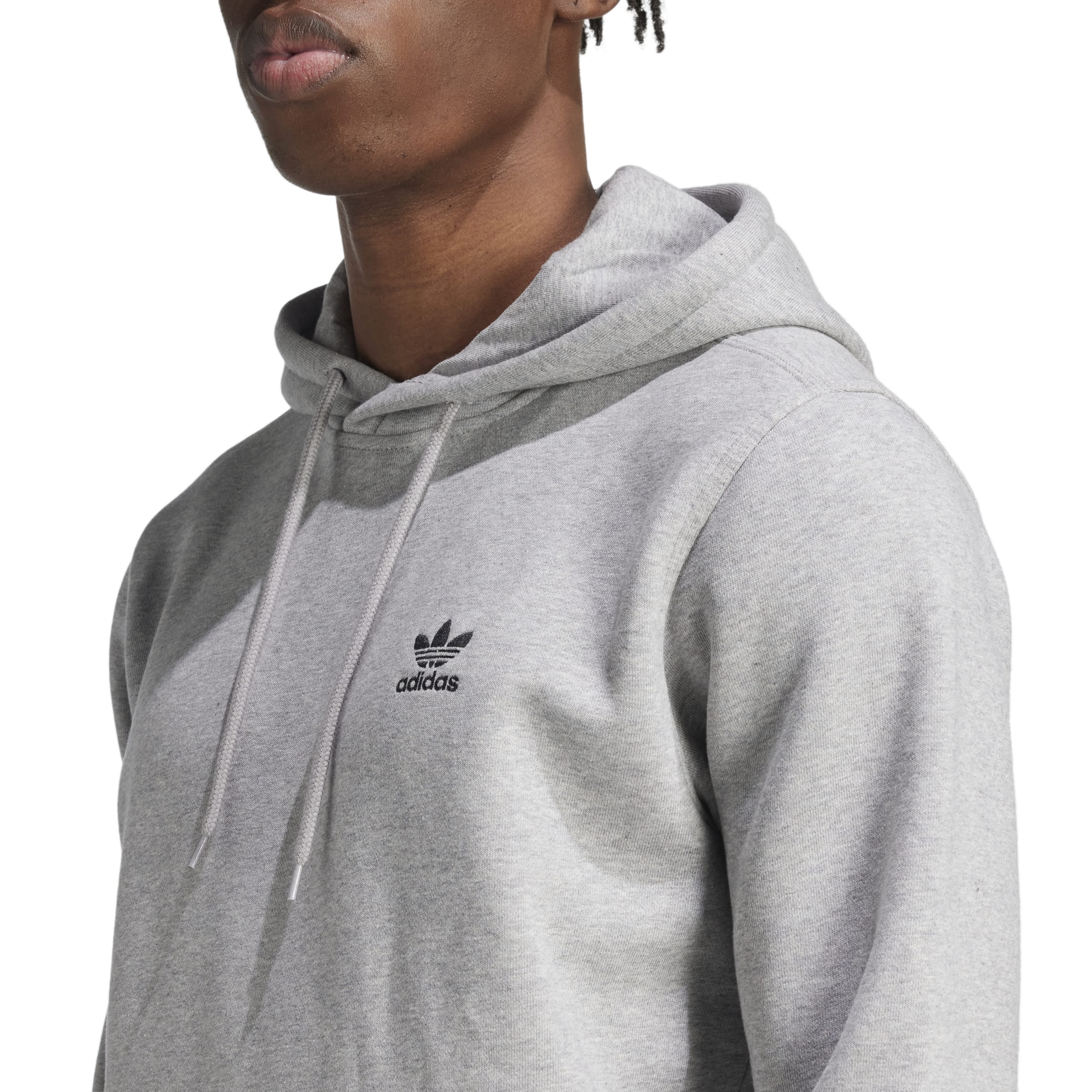 Adidas Trefoil Essentials Hoodie - Grey