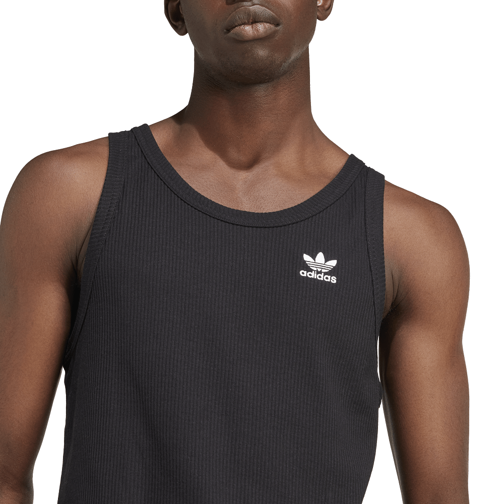 adidas Trefoil Essentials Tank Top - Black