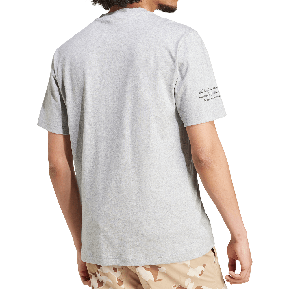 adidas VRCT Tee - Medium Grey Heather