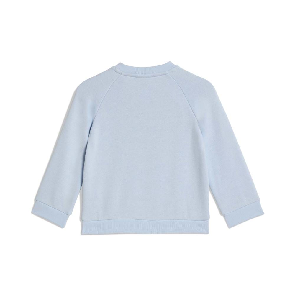 adidas Infants Trefoil Crew Set - Crystal Sky / Night Indigo
