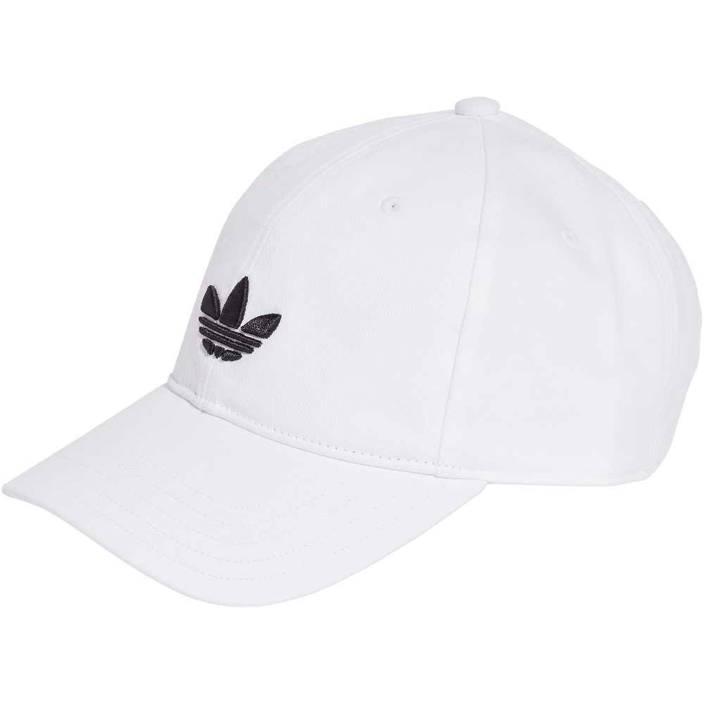 adidas Baseball Classic Trefoil Strapback - White