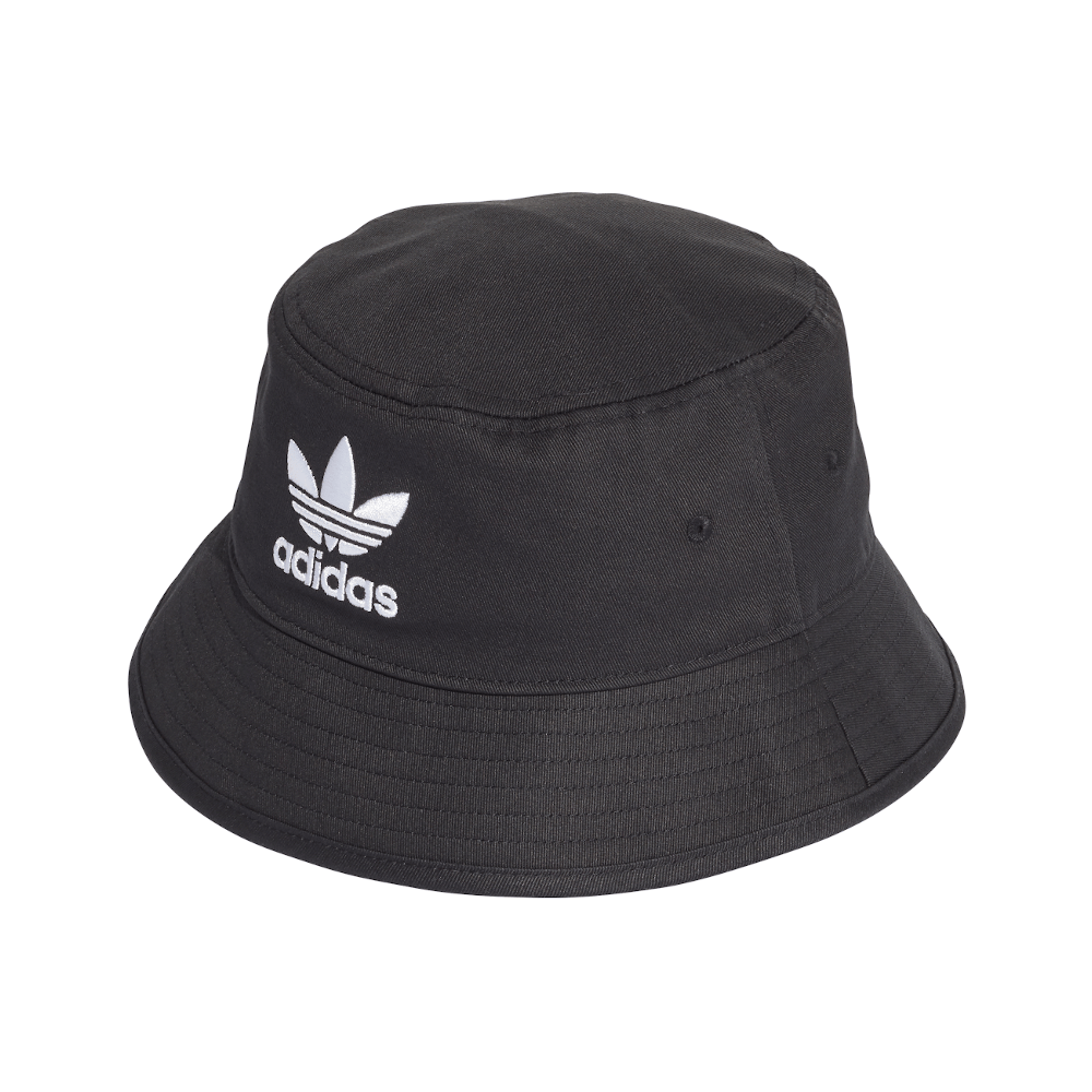 adidas Womens Adicolor Bucket Hat - Black / White
