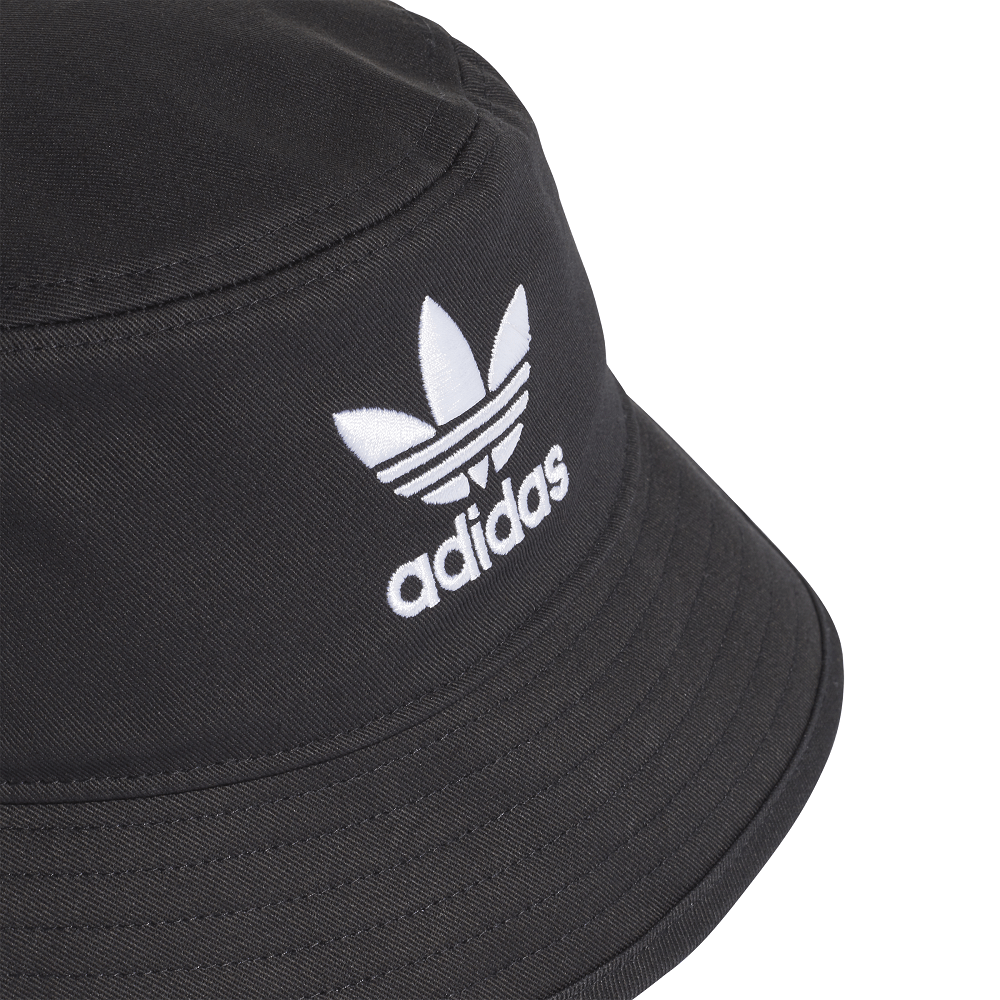 adidas Womens Adicolor Bucket Hat - Black / White