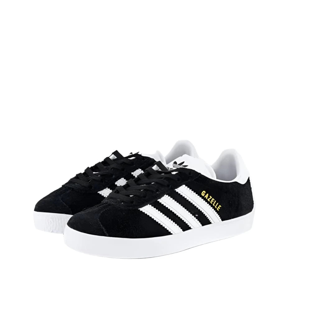 Adidas Childrens Gazelle - Black / White / Gold