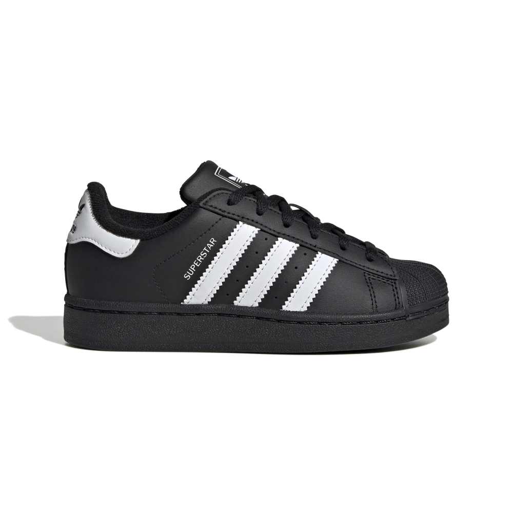 adidas Childrens Superstar - Core Black / Cloud White