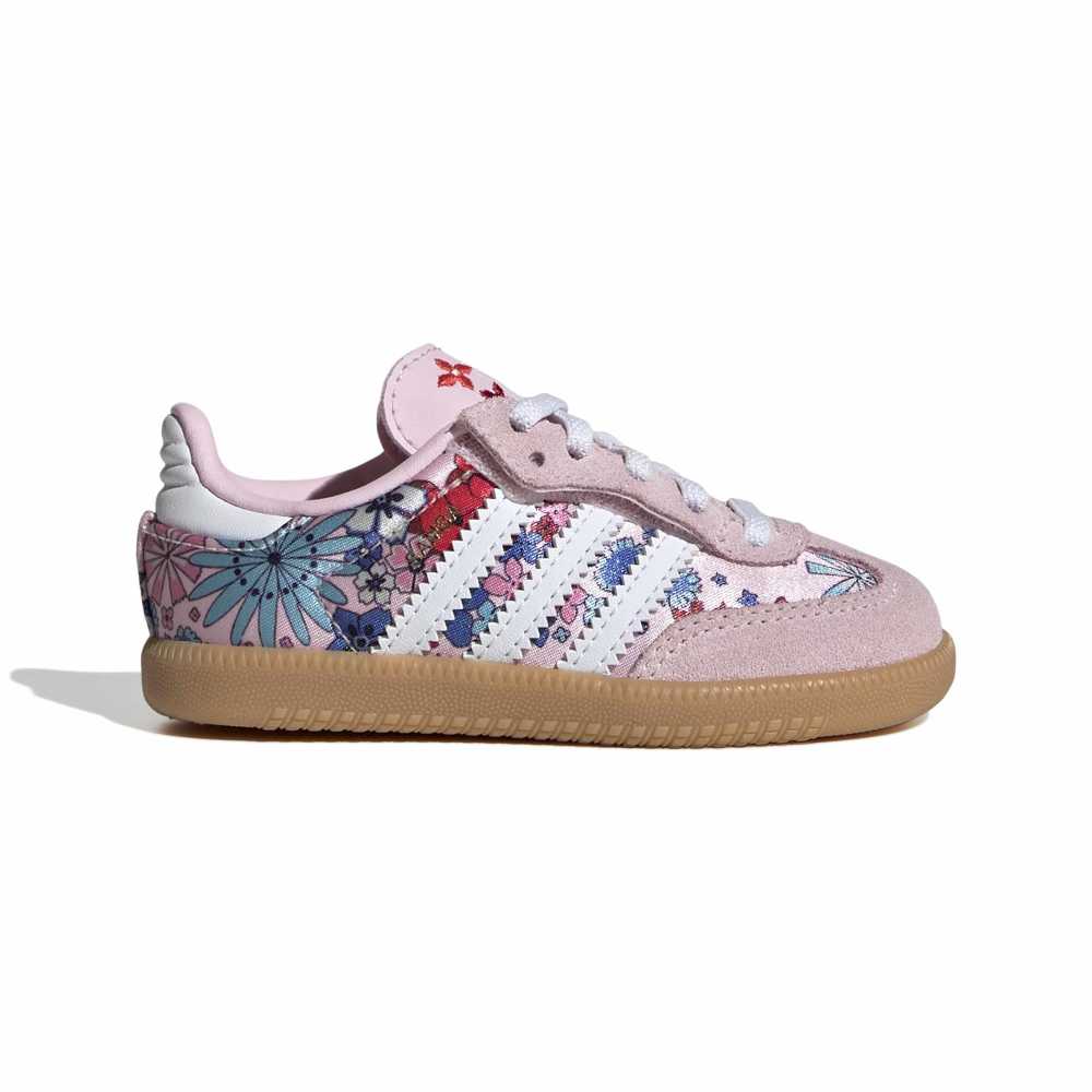 adidas Infants Liberty London Samba OG Comfort Closure Elastic - Pink / White