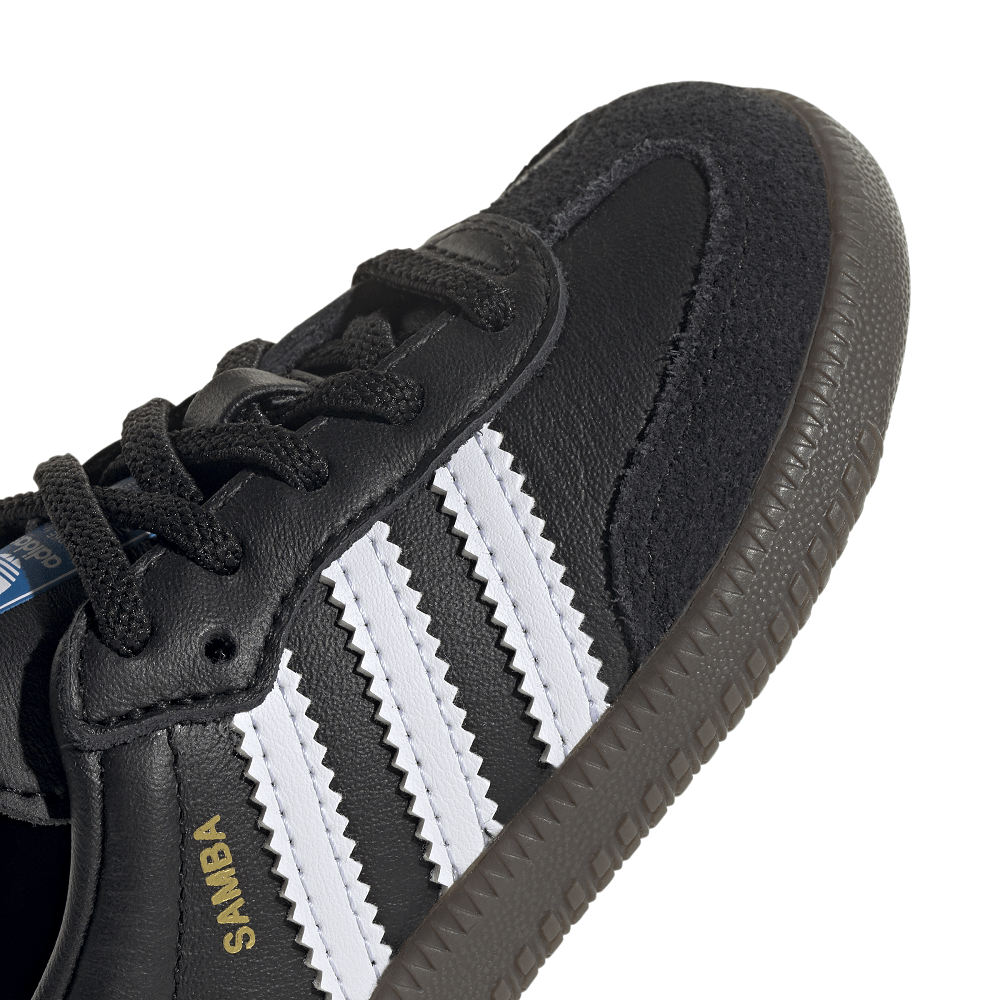 adidas Infants Samba OG EL - Black / White
