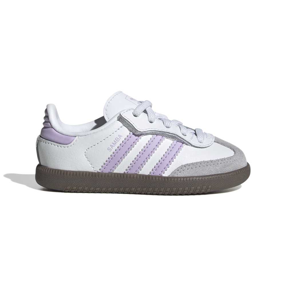 adidas Infants Samba OG EL - Cloud White / Powder Plum / Gum