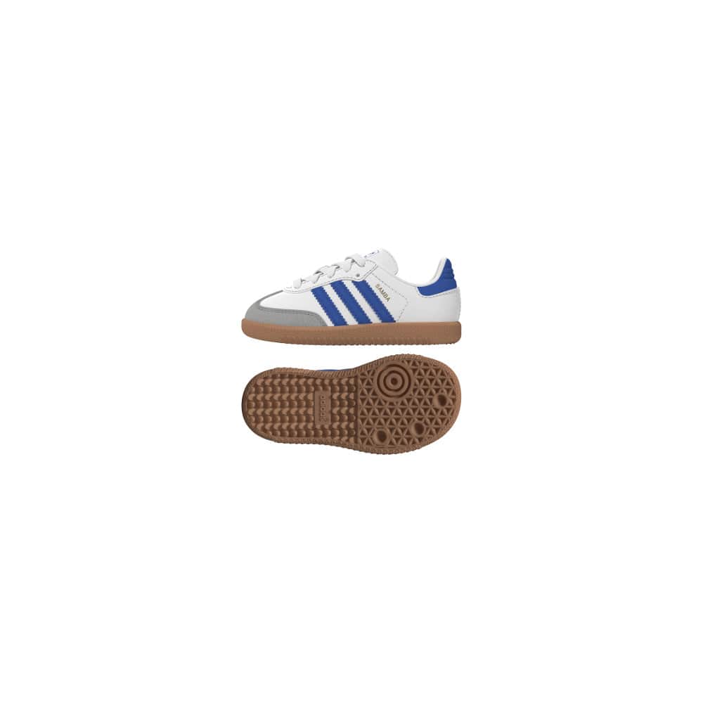 adidas Infants Samba OG EL - White / Blue / Gum