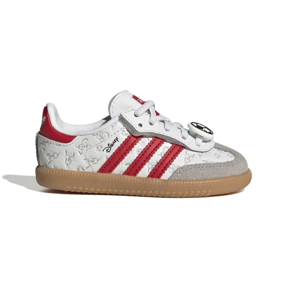 adidas X Disney Infants Samba OG Comfort Closure - Cloud White / Better Scarlet / Gum