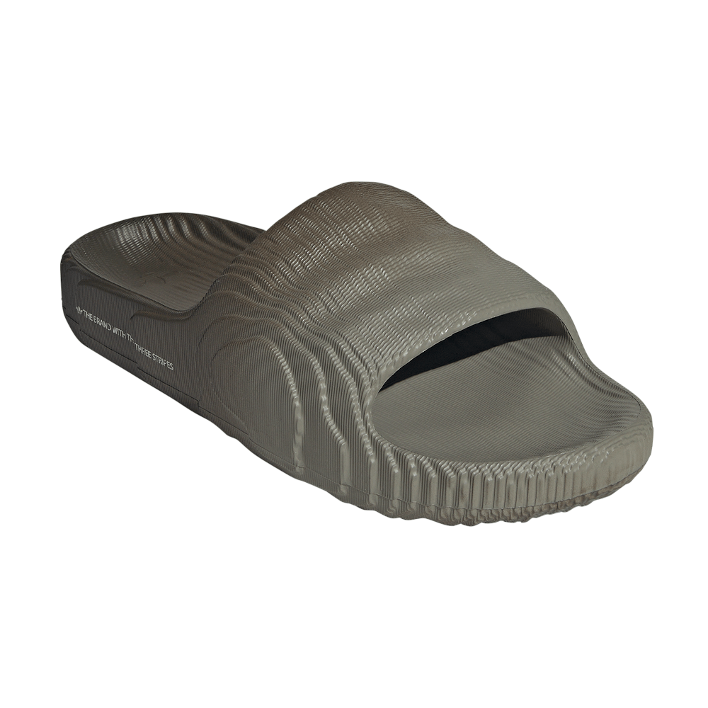 adidas Adilette 22 Slide - Silver Pebble