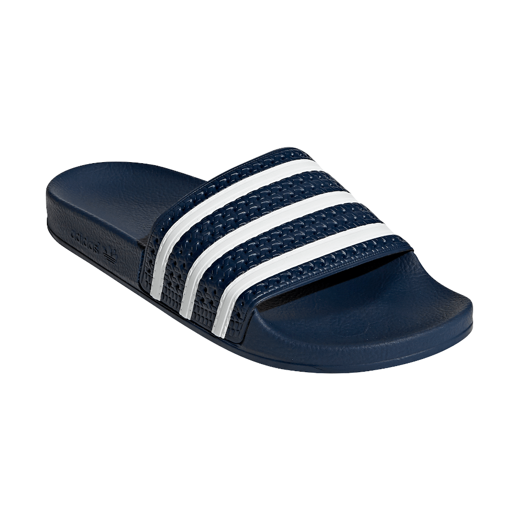 adidas Adilette Slide - Adi Blue / White