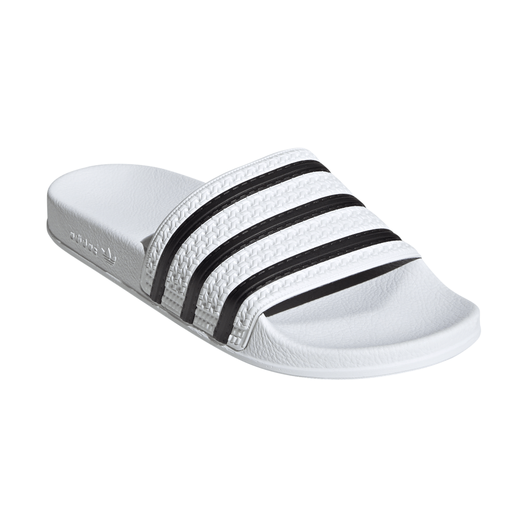 adidas Adilette Slide - White / Black