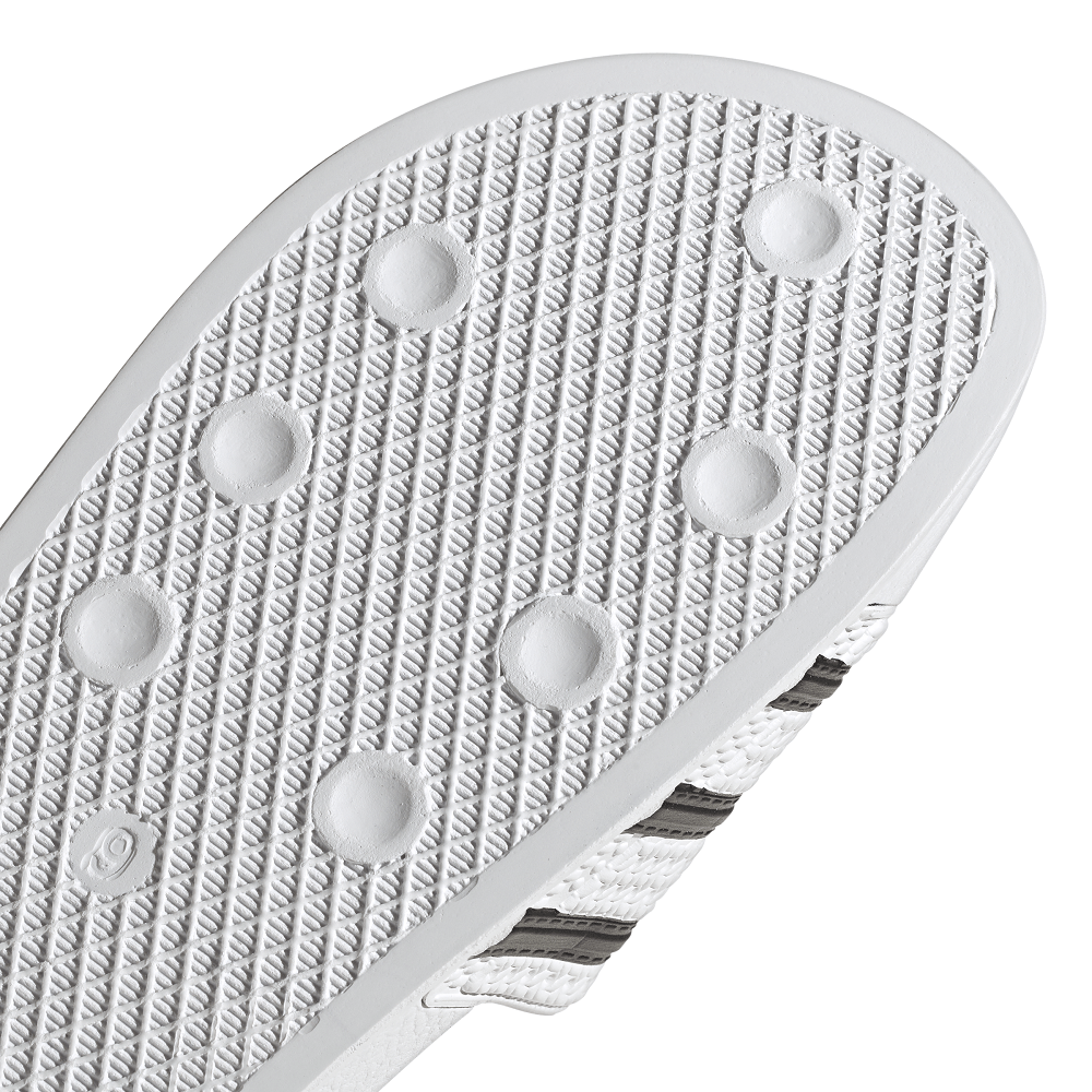 adidas Adilette Slide - White / Black