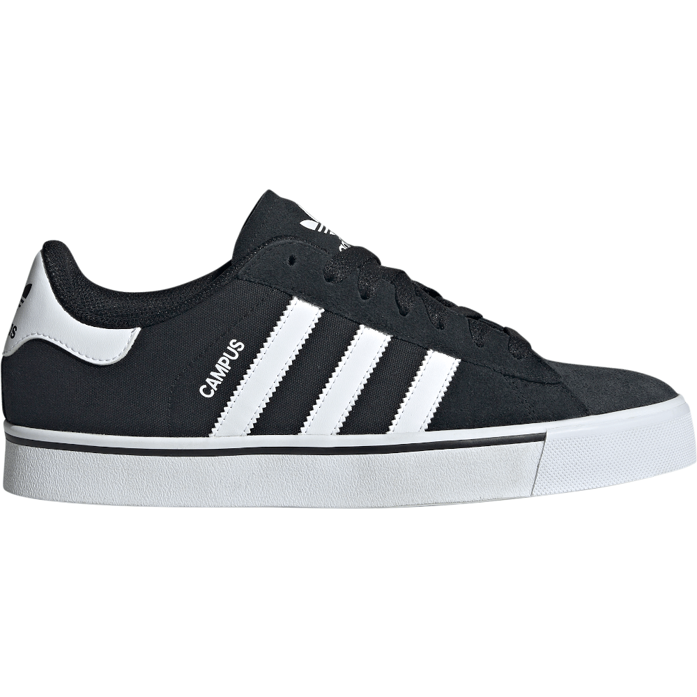 adidas Campus Vulc - Black / White / Gum