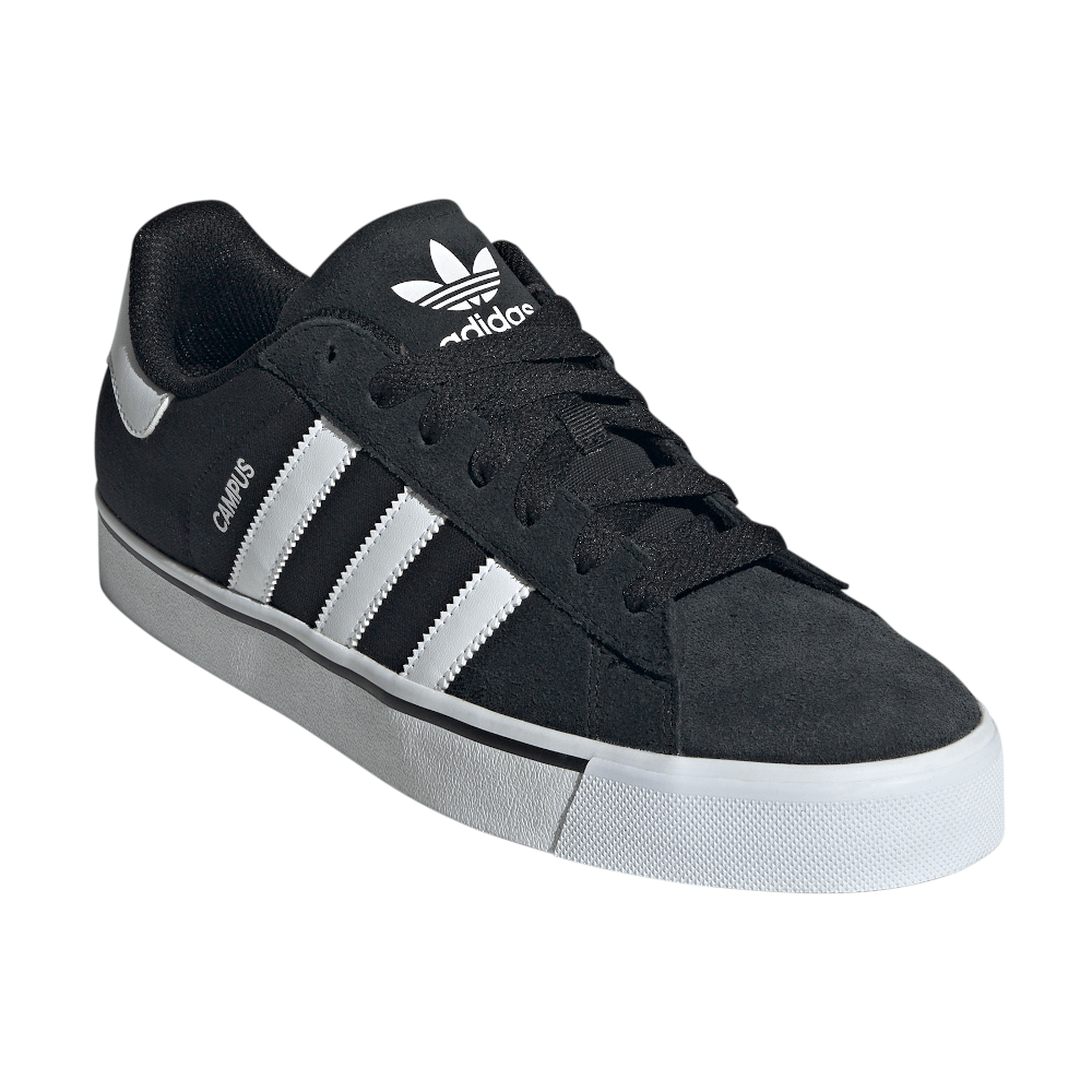 adidas Campus Vulc - Black / White / Gum