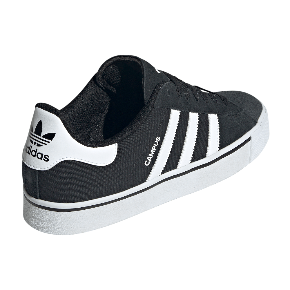 adidas Campus Vulc - Black / White / Gum