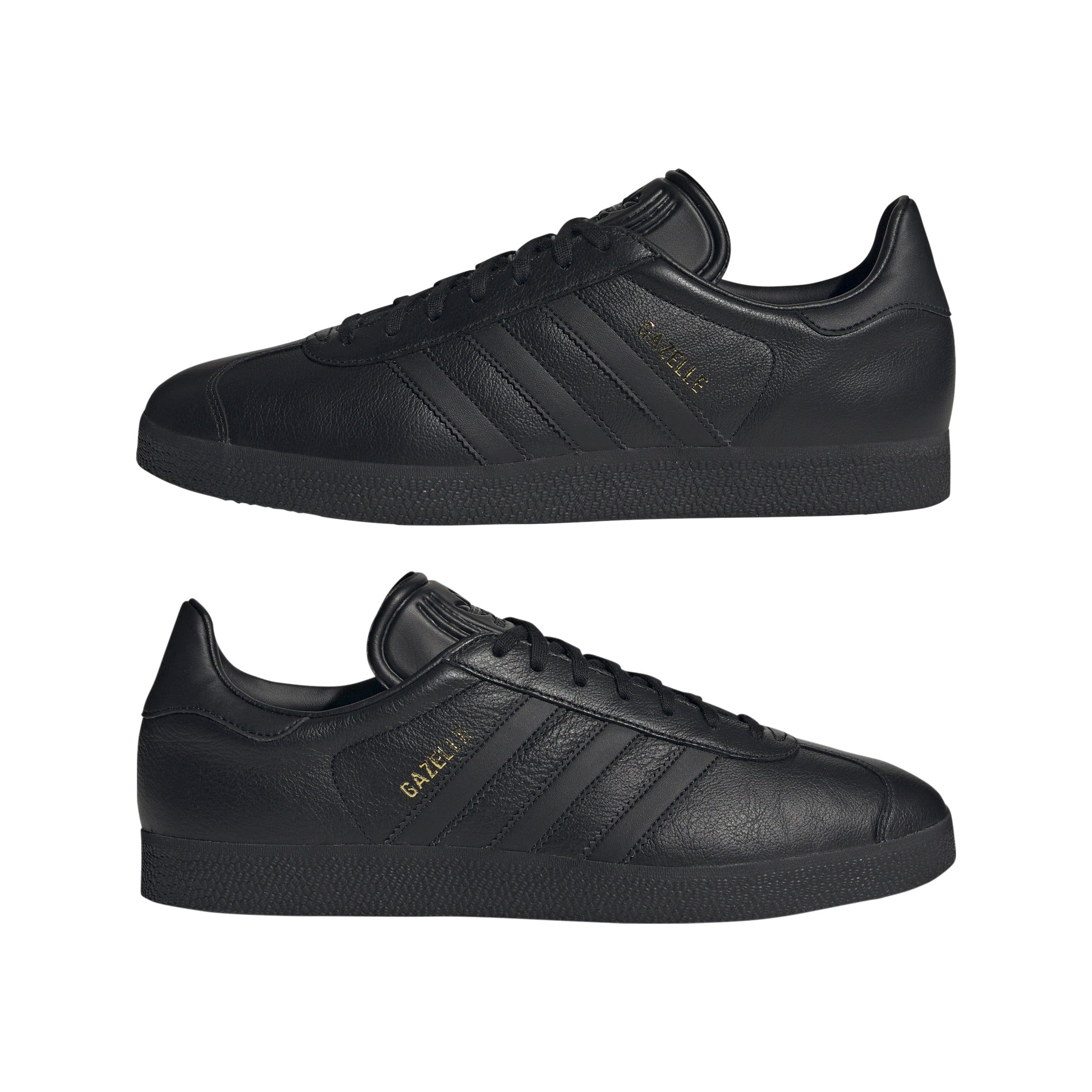 Adidas Gazelle - Black / Black / Gold