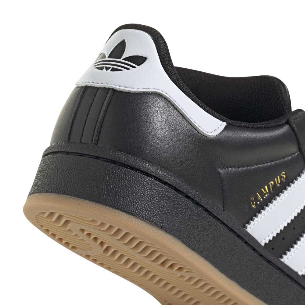 adidas Leather Campus 00s - Core Black / Cloud White / Gum