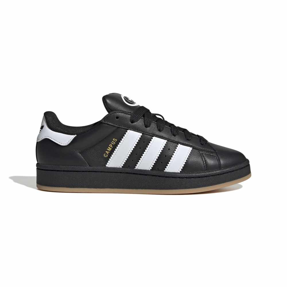 adidas Leather Campus 00s - Core Black / Cloud White / Gum