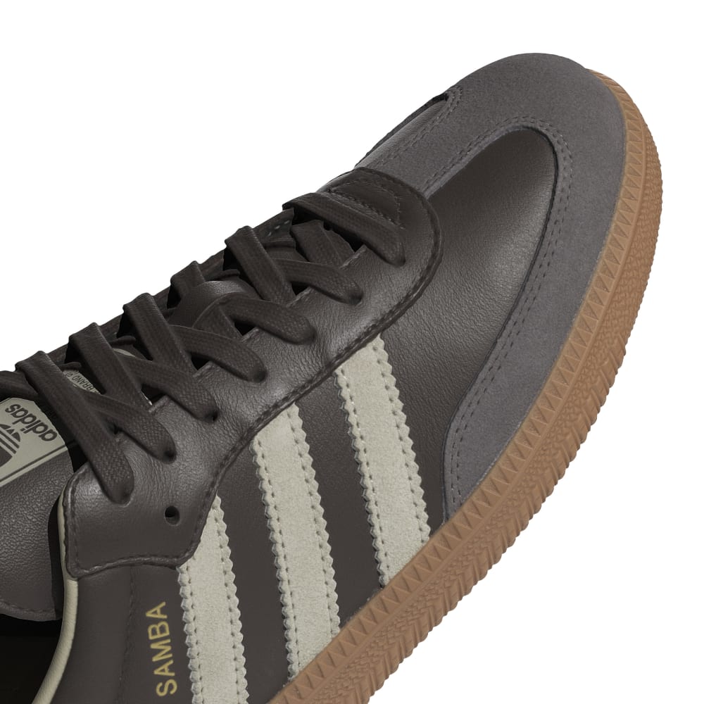 adidas Samba OG - Brown / Putty Grey / Gold Metallic