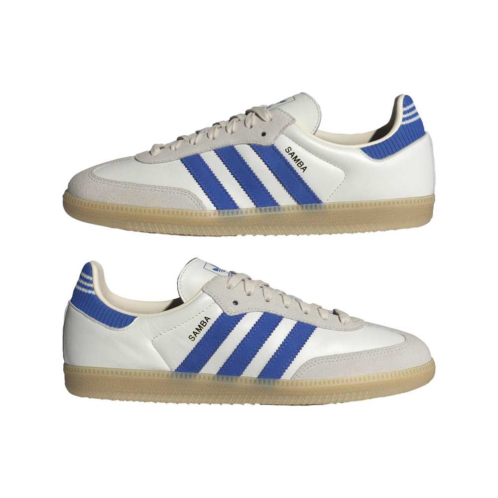 adidas Samba OG -  Cloud White / Blue / Gum