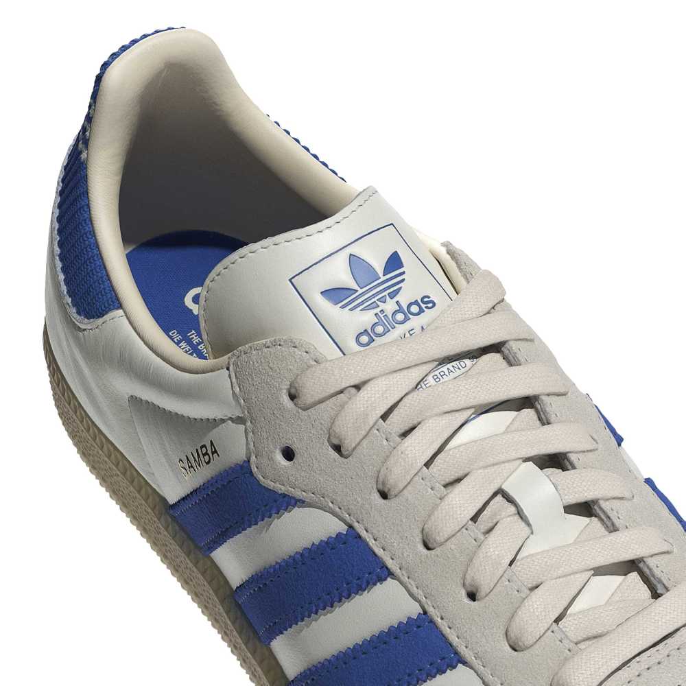 adidas Samba OG -  Cloud White / Blue / Gum