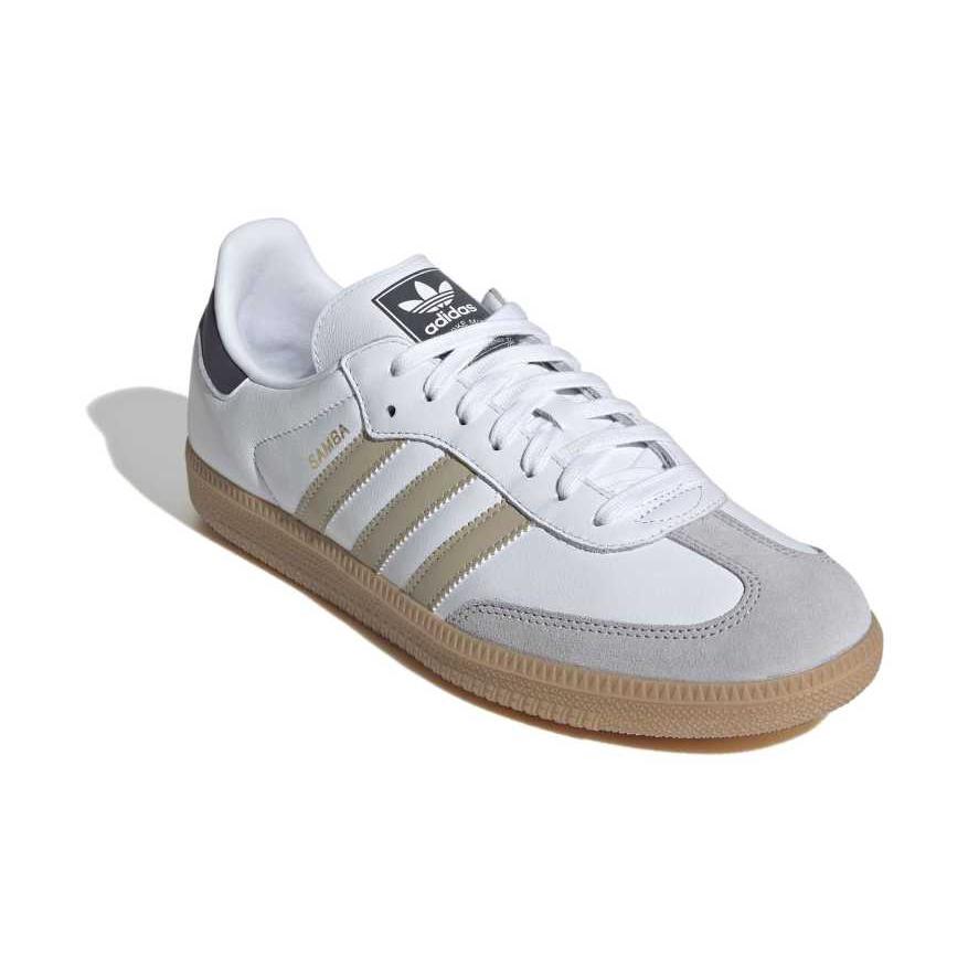 adidas Samba OG - Cloud White / Stone Khaki / Gum