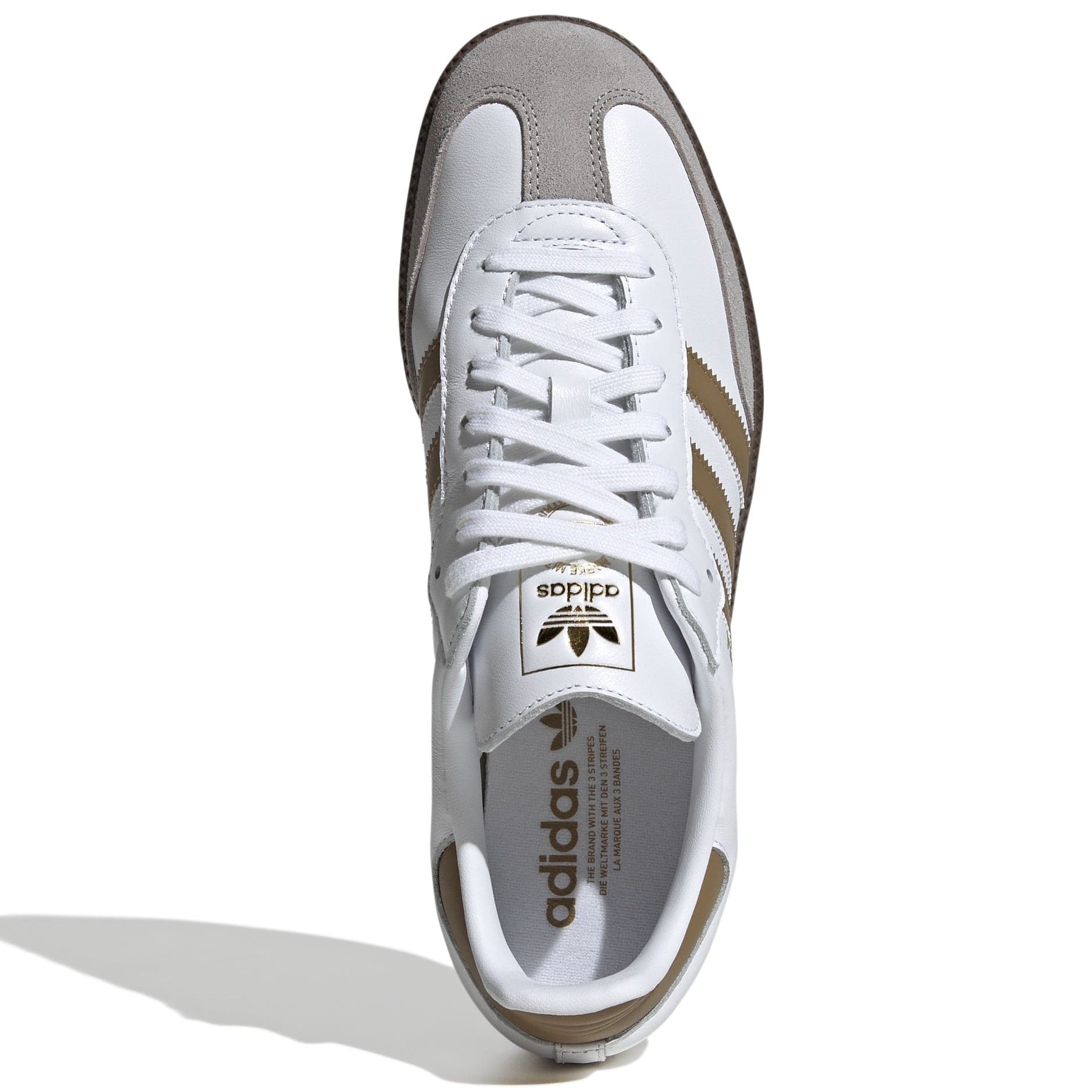 adidas Samba OG - White / Brown / Granite