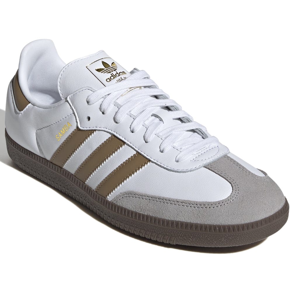 adidas Samba OG - White / Brown / Granite