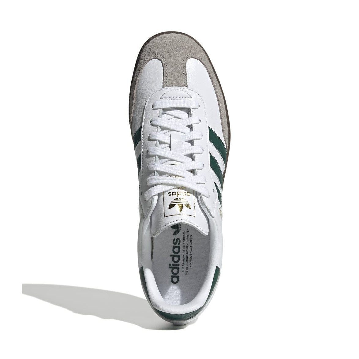 adidas Samba OG - White / Green / Granite