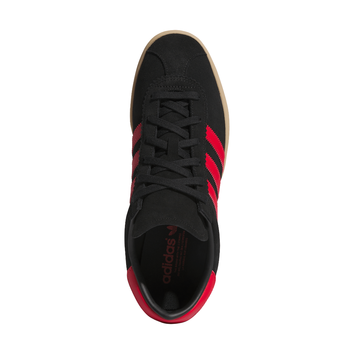 adidas Stadt - Black / Better Scarlet