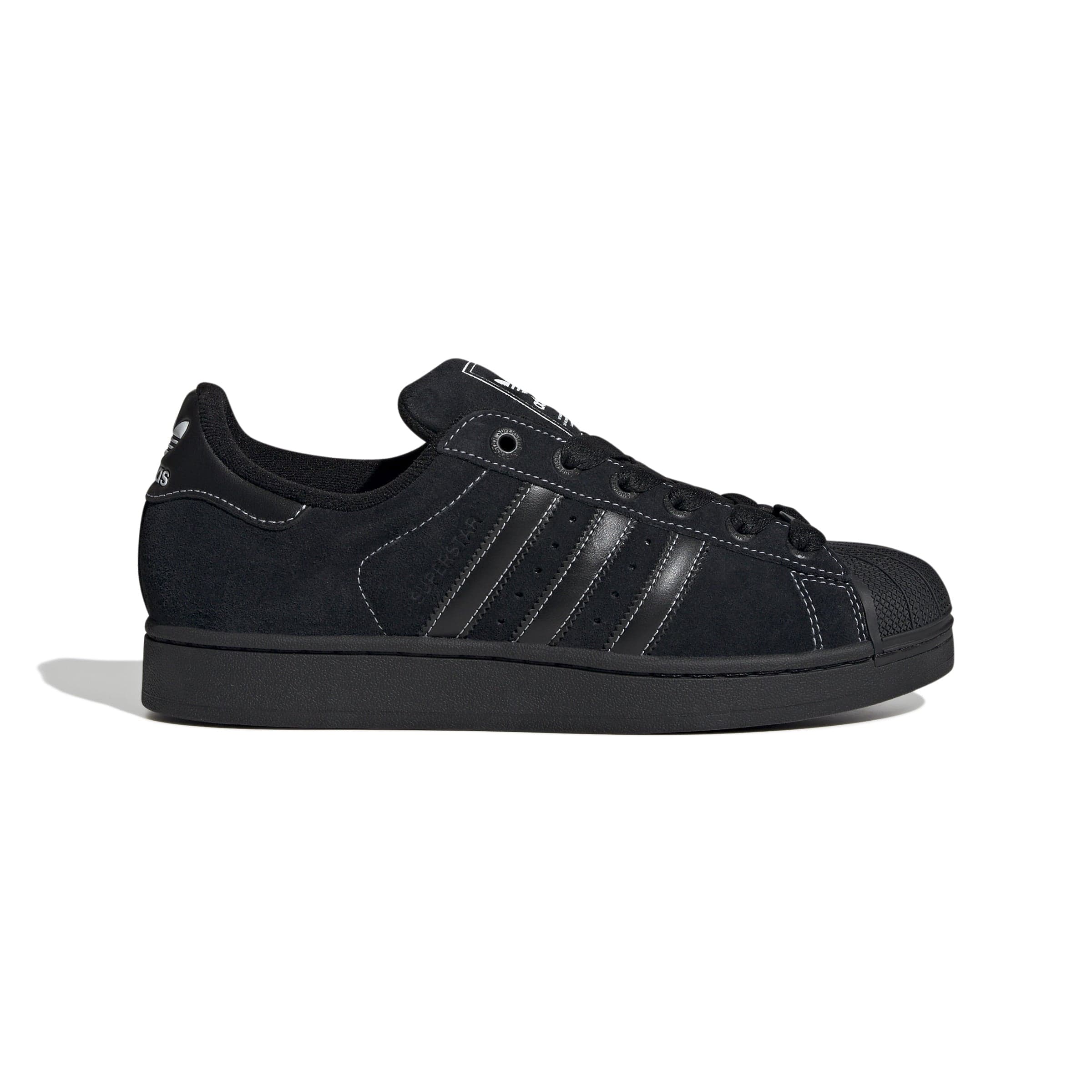 adidas Superstar II - Black Suede