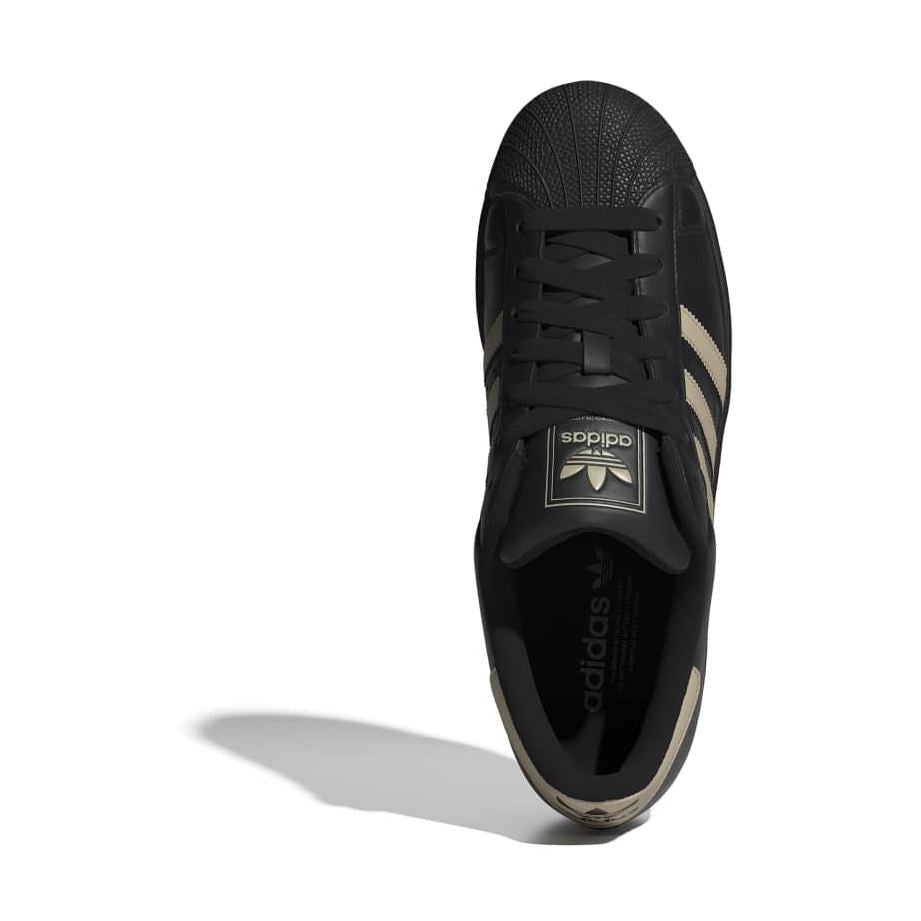 adidas Superstar II - Core Black / Stone Khaki / Core Black