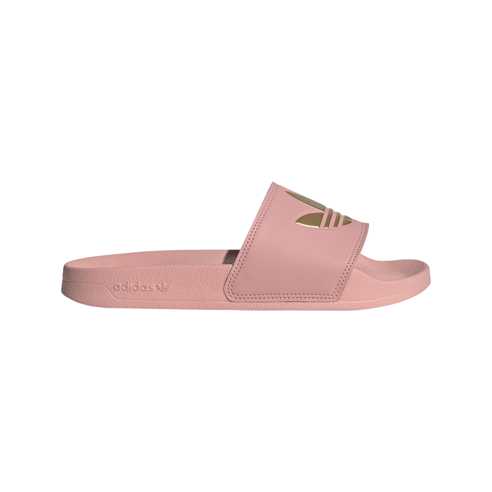 adidas Womens Adilette Lite - Wonder Mauve / Matte Gold