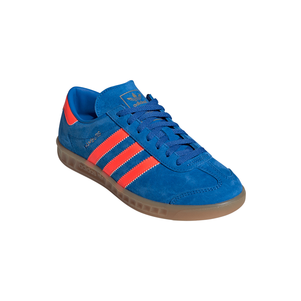 adidas Womens Hamburg - Blue / Orange / Gum
