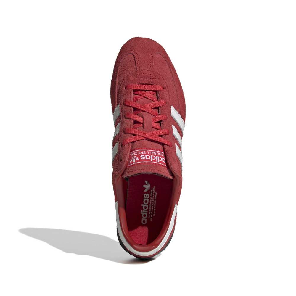 adidas Womens Handball Spezial Lo Pro - Better Scarlet / Cloud White / Gold Metallic