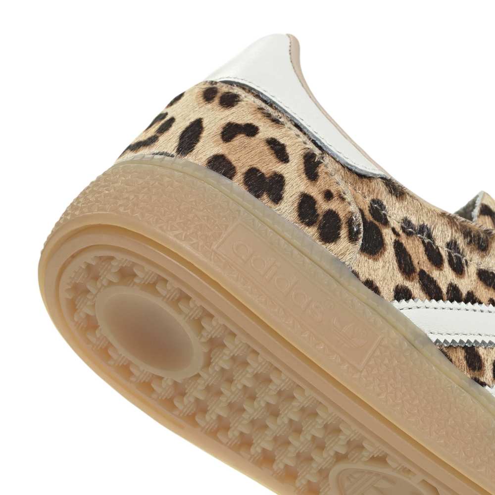 adidas Womens Leopard Print Handball Spezial - Beige