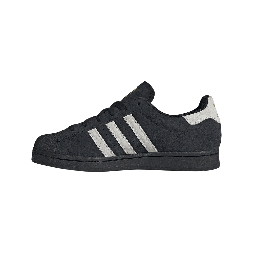 adidas Womens Superstar Suede - Black / White