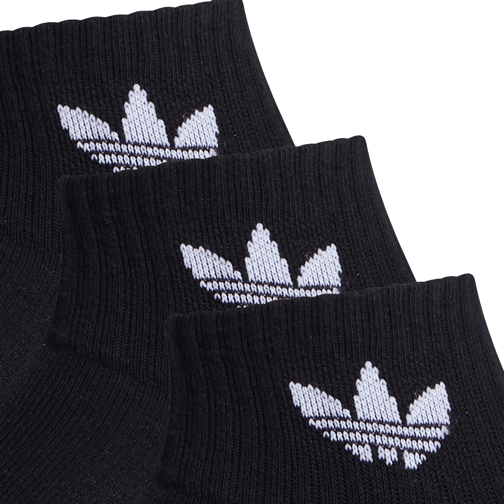 adidas Mid Ankle Sock 3 Pack - Black