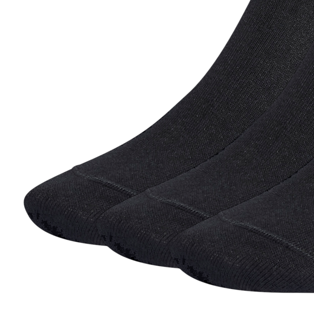 adidas Mid Cut Crew Socks 3 Pack - Black