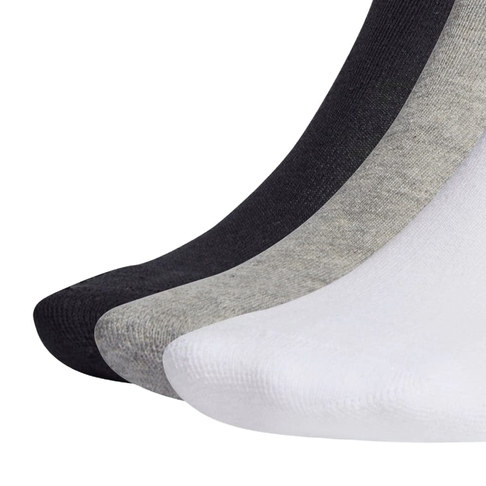 adidas Trefoil Ankle Sock 3 Pack - White / Grey / Black