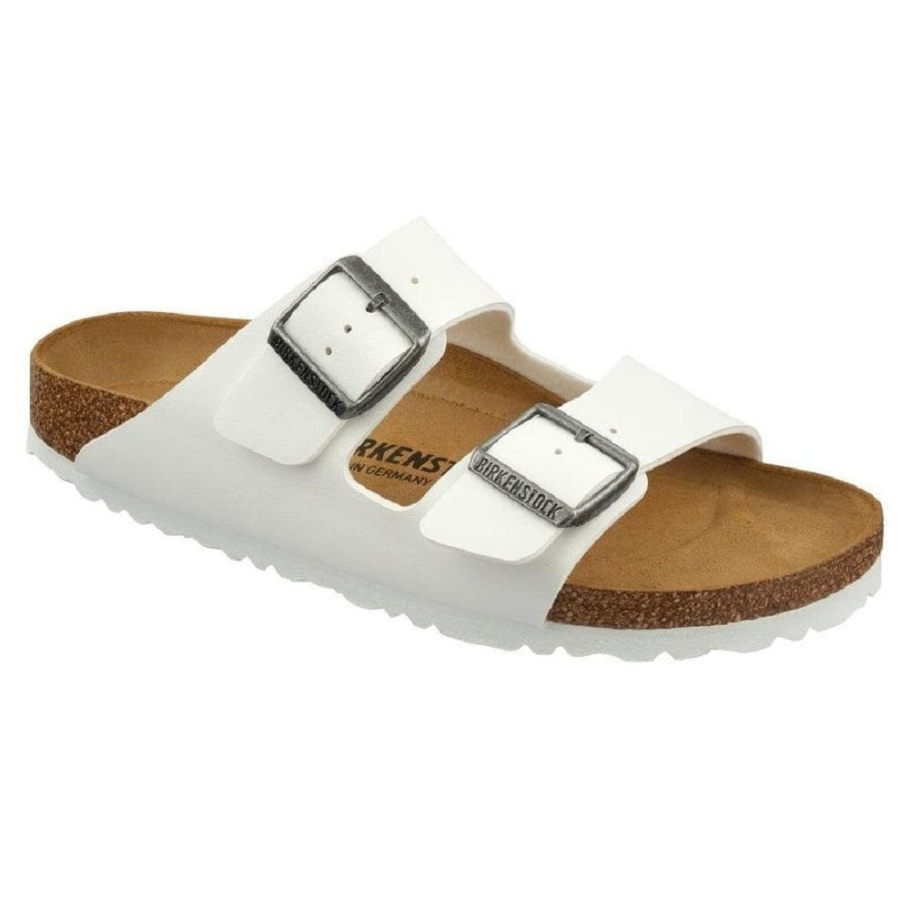 Birkenstock Arizona Birko-Flor Narrow - White
