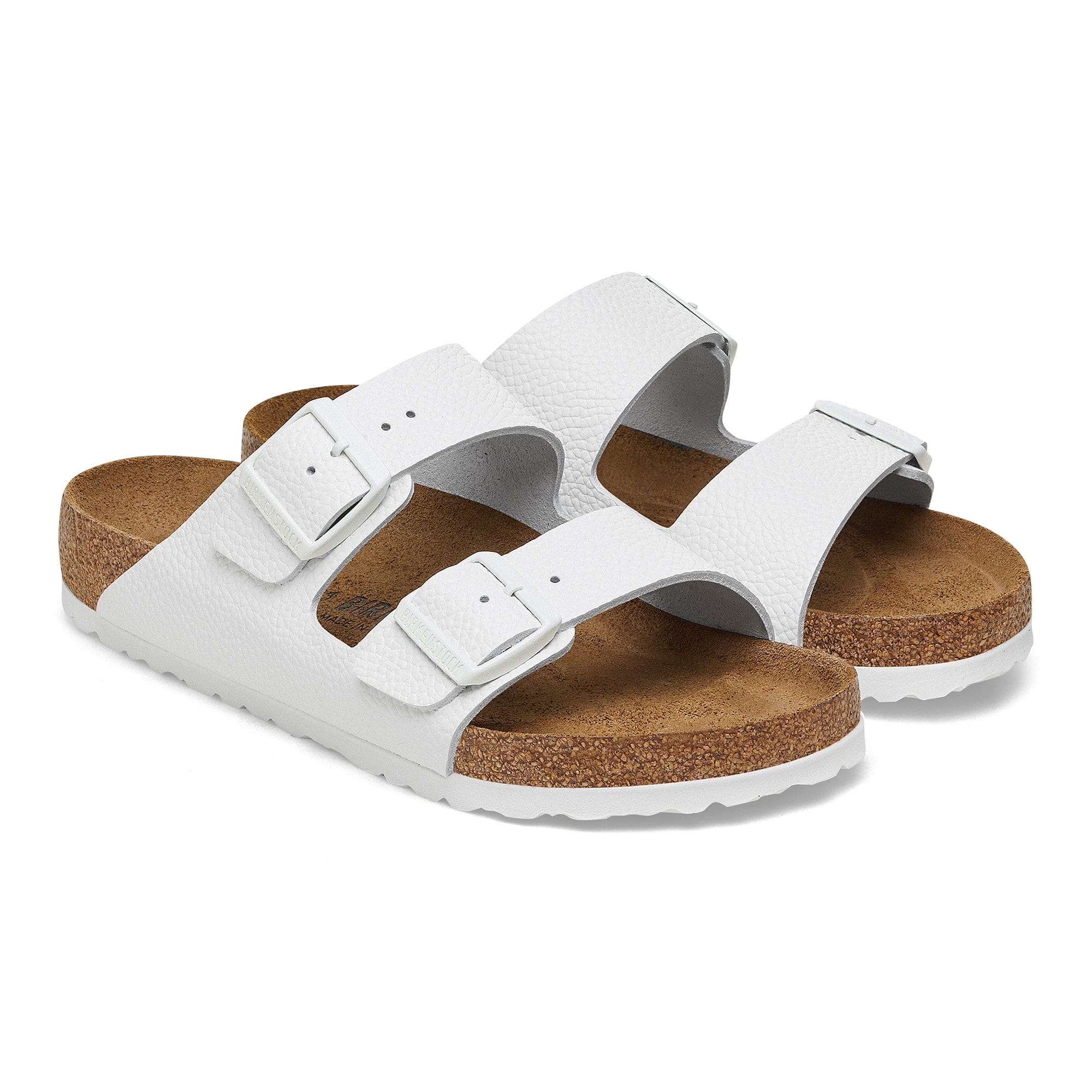 Birkenstock Arizona Smooth Grained Leather - White