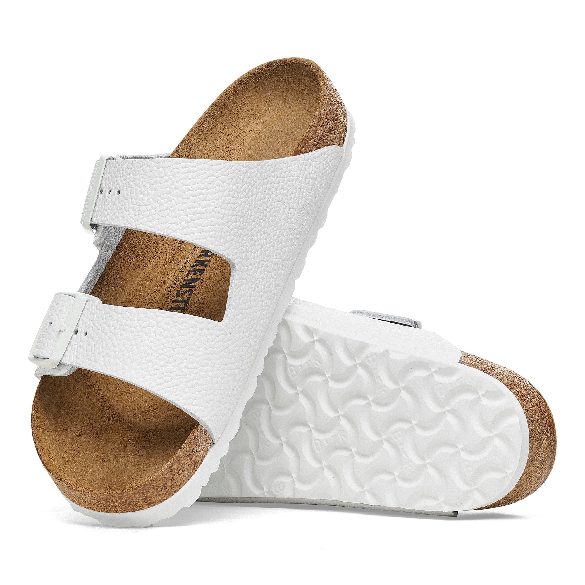 Birkenstock Arizona Smooth Grained Leather - White
