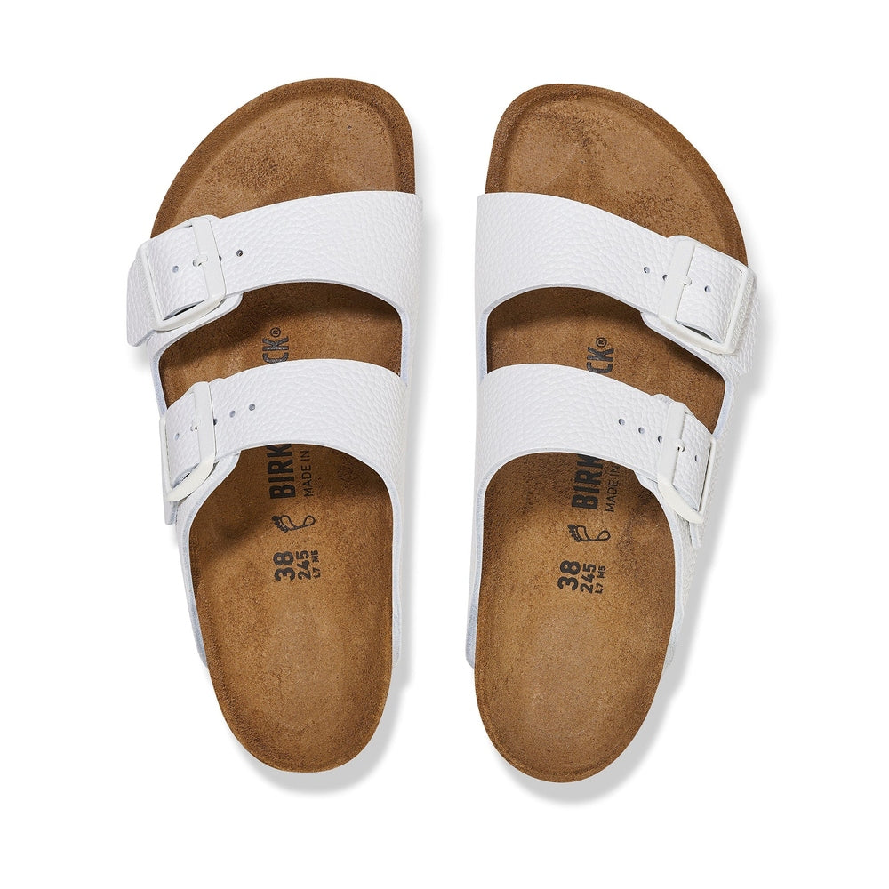 Birkenstock Arizona Smooth Grained Leather - White