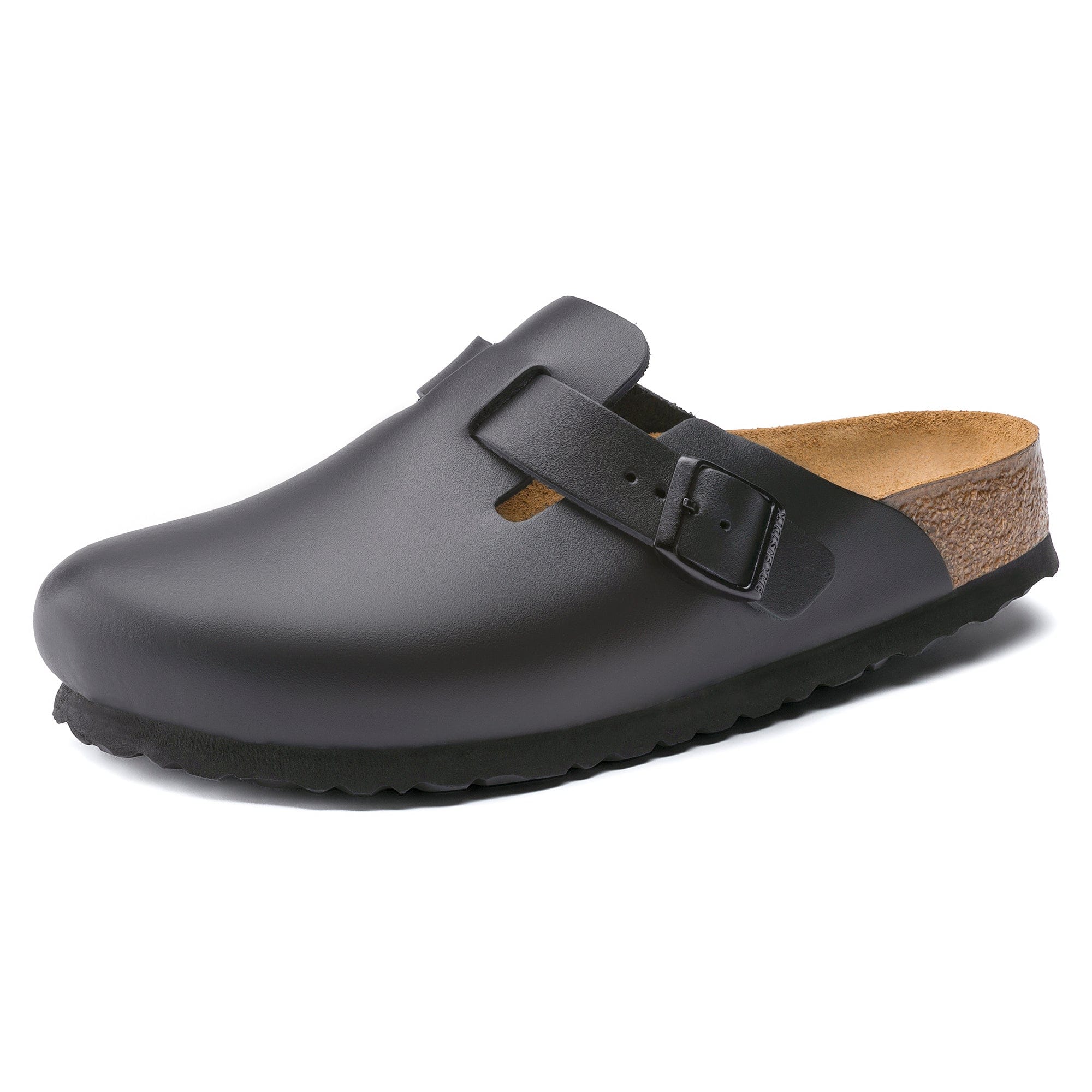 Birkenstock Boston Smooth Leather - Black
