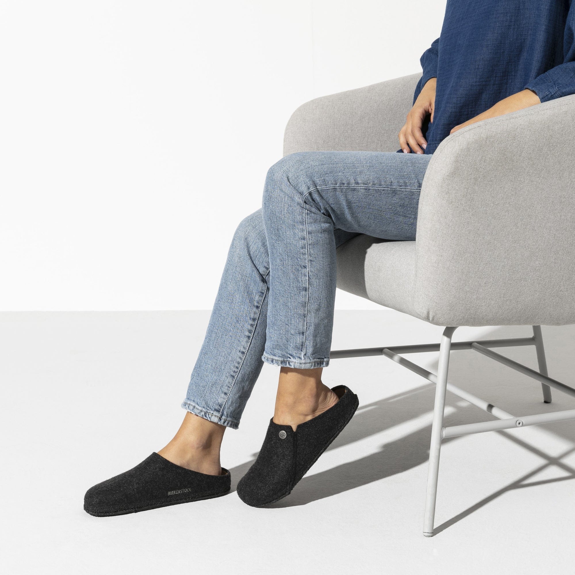 Birkenstock Zermatt Anthracite - Wool Felt