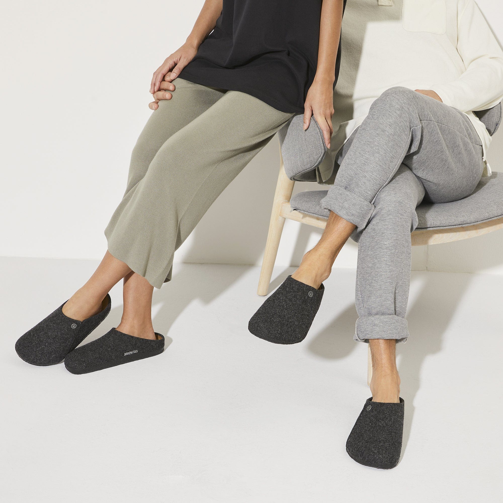 Birkenstock Zermatt Anthracite - Wool Felt