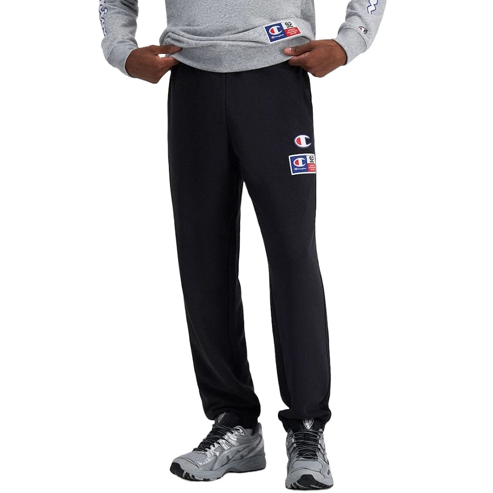 Champion EU Retro NY Logo Pant - Nearly Black